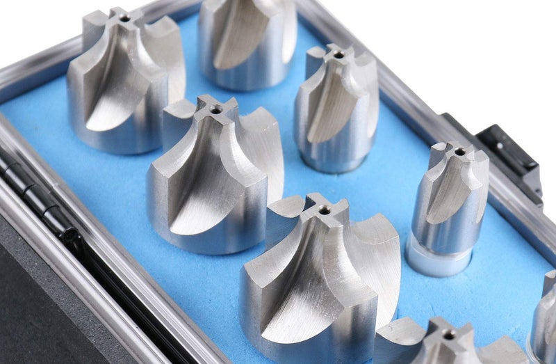 Accusize Industrial Tools H.S.S. Corner Rounding End Mill Set Size from 1/16'' to 3/8'', 8 Pcs, 1011-0008 - Image 4